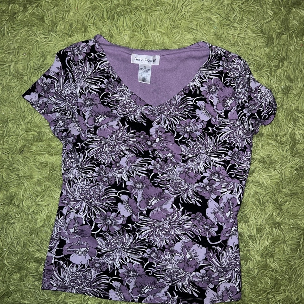 Purple blouse